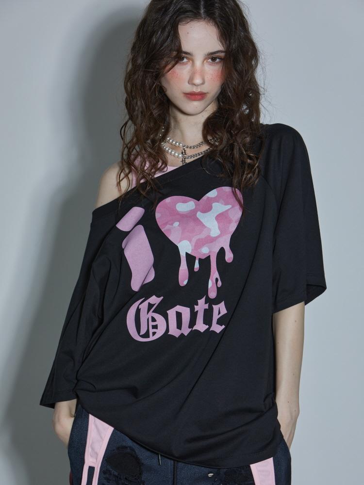 	LOVE CAMO T-SHIRT