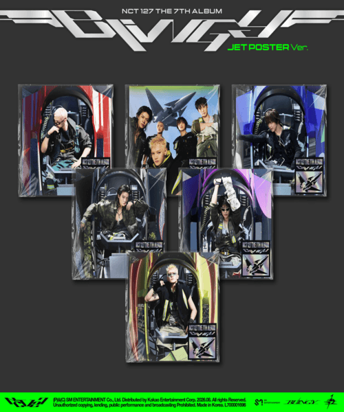 NCT 127 정규 7집 [BLINGY] (JET Poster Ver.)