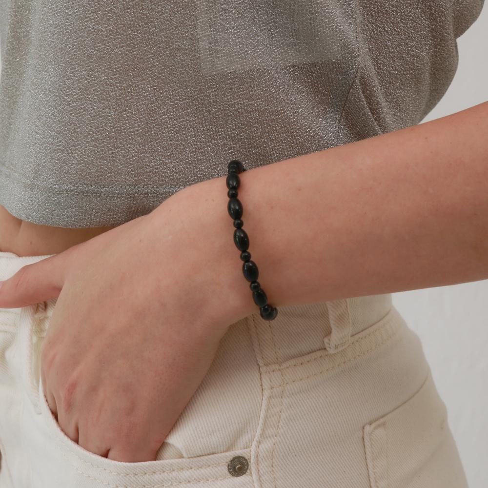 oval onyx bracelet