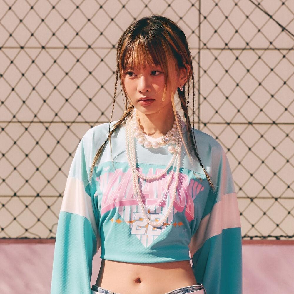 [셀럽착용]LALA SPORTY JERSEY T-SHIRT BN4CL010