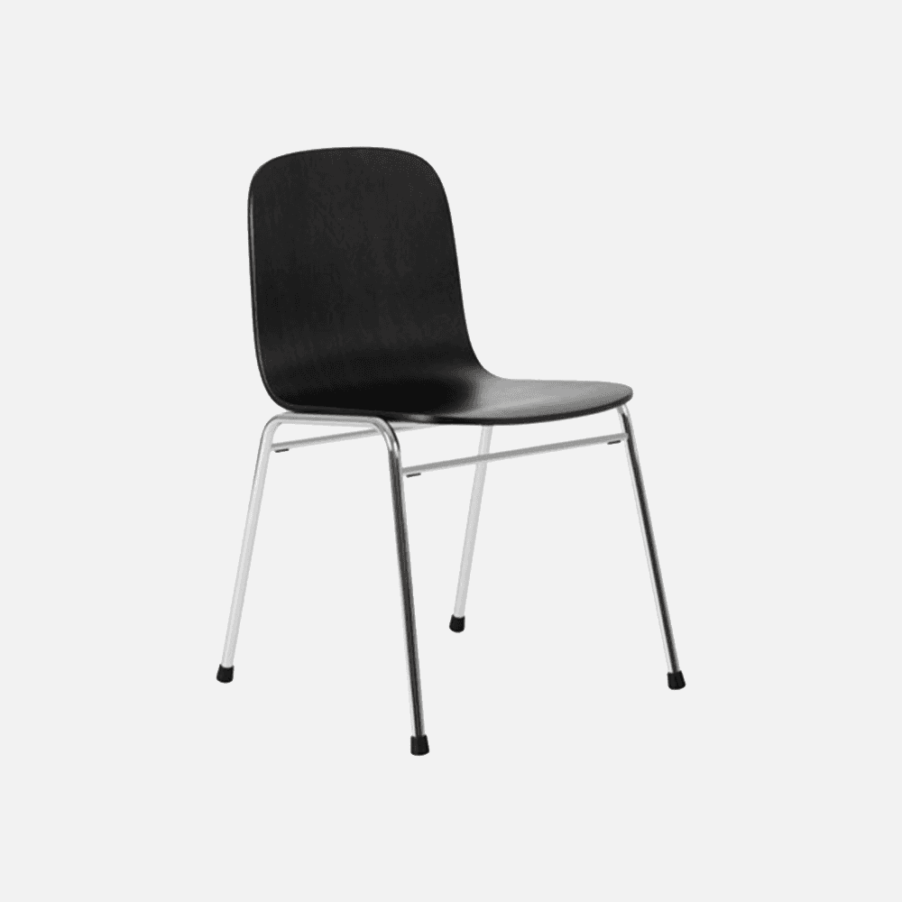 [HEM] Touchwood Chair, 블랙/크롬 (20125) 예약주문