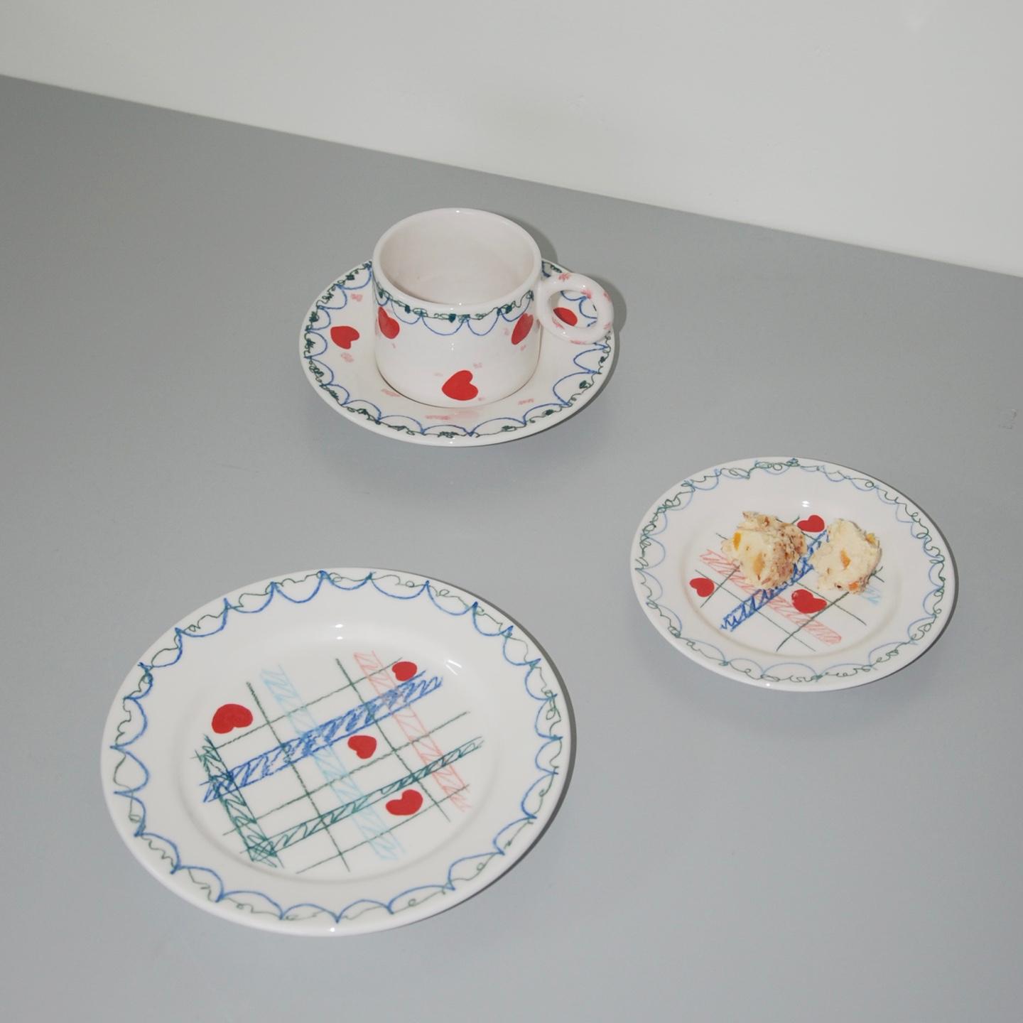 love drawing plate