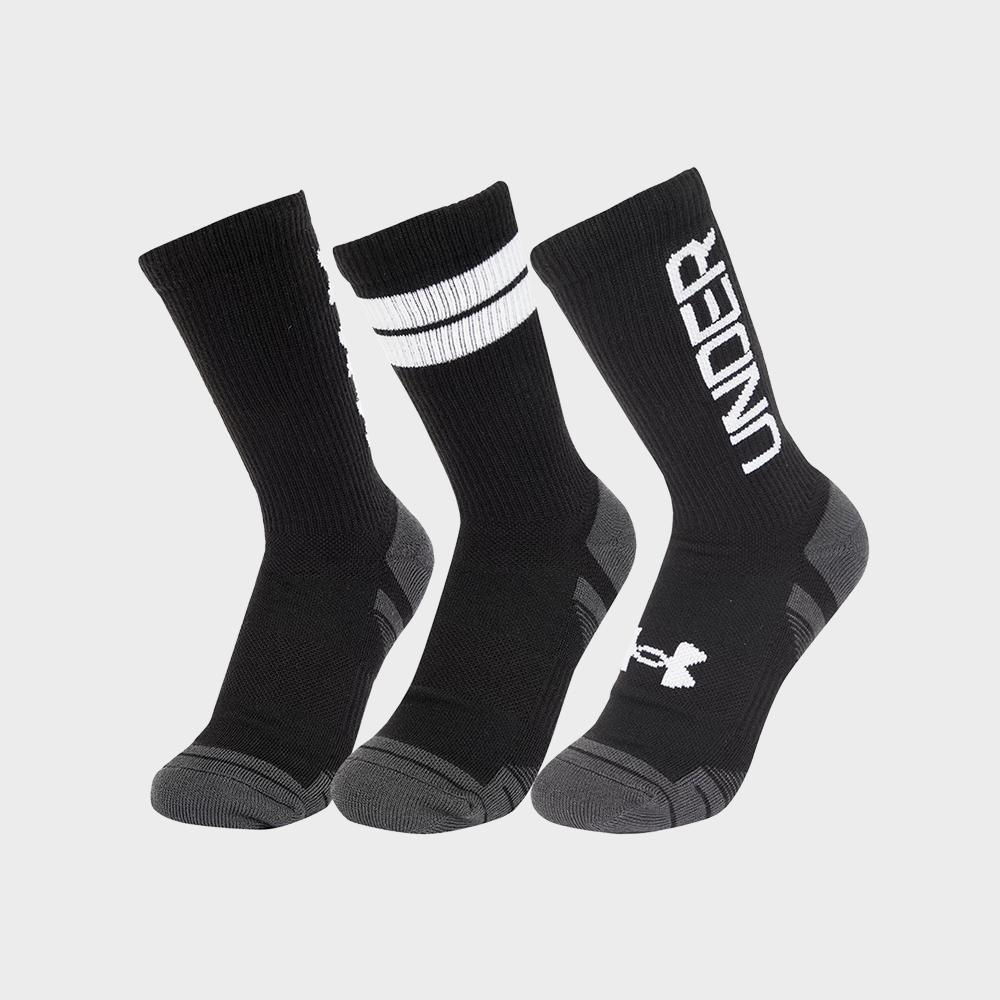 유니섹스 퍼포먼스 테크 크루 삭스 3켤레 1379515-002