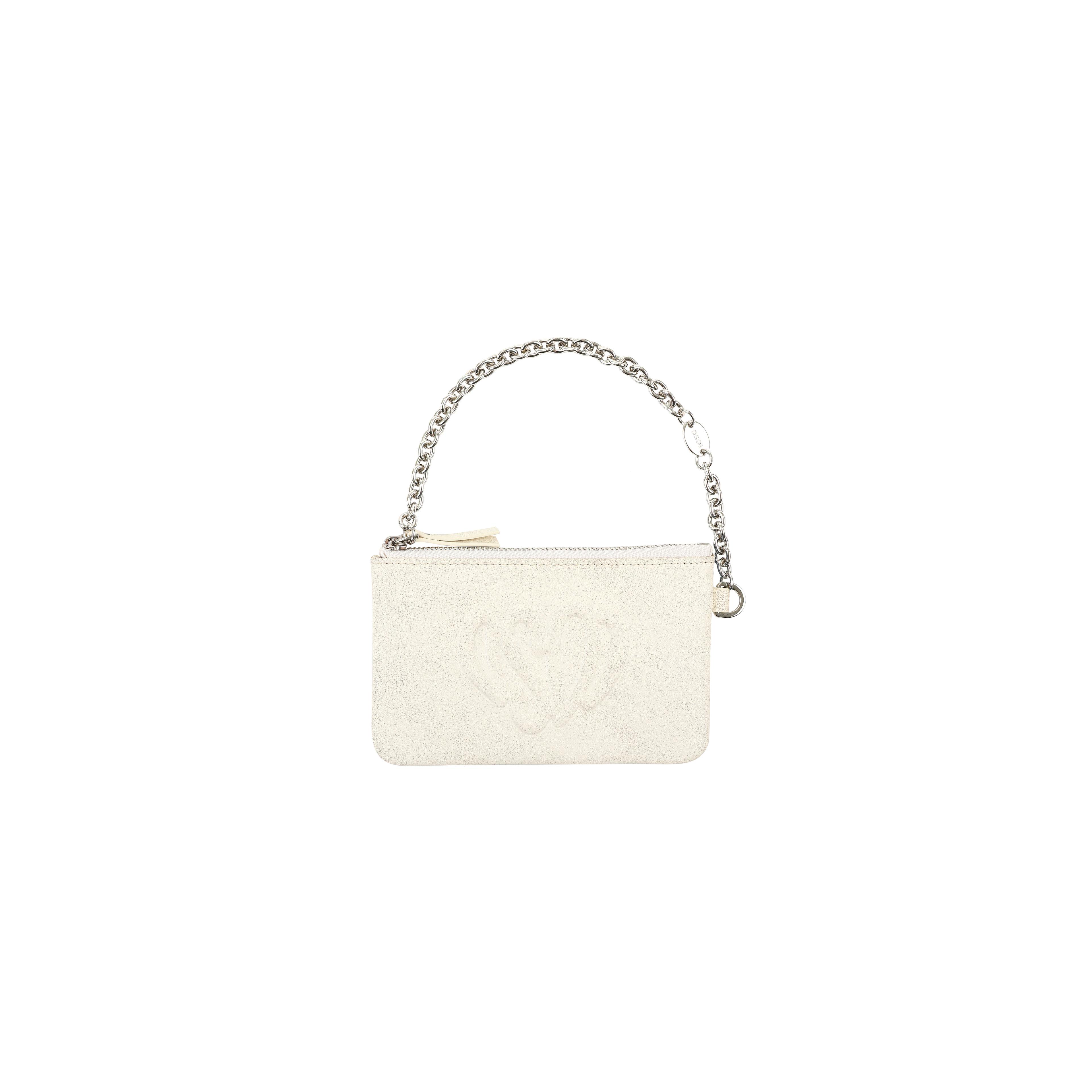 HEART POUCH [VINTAGE WHITE]