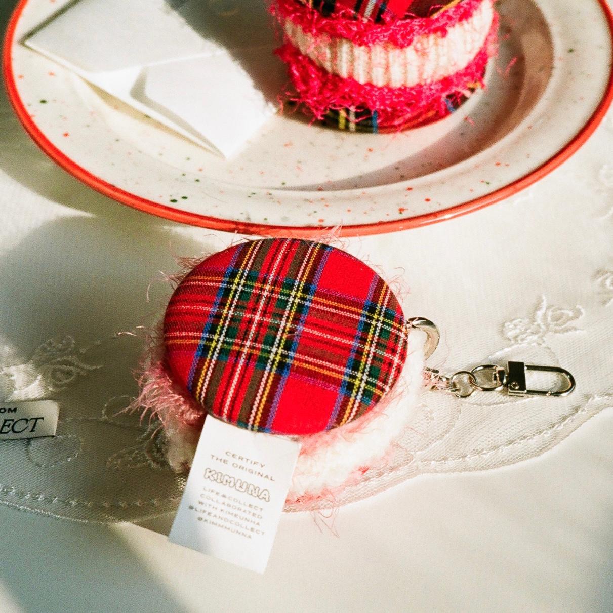 Softy Macaron Keyring 소프티 마카롱 키링 열쇠고리 (3color)