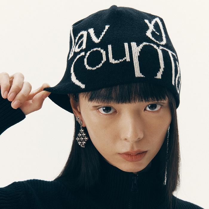 2nd) NC Logo Beanie - Black