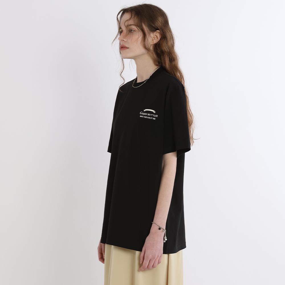 Needlework Logo Tee (Black)