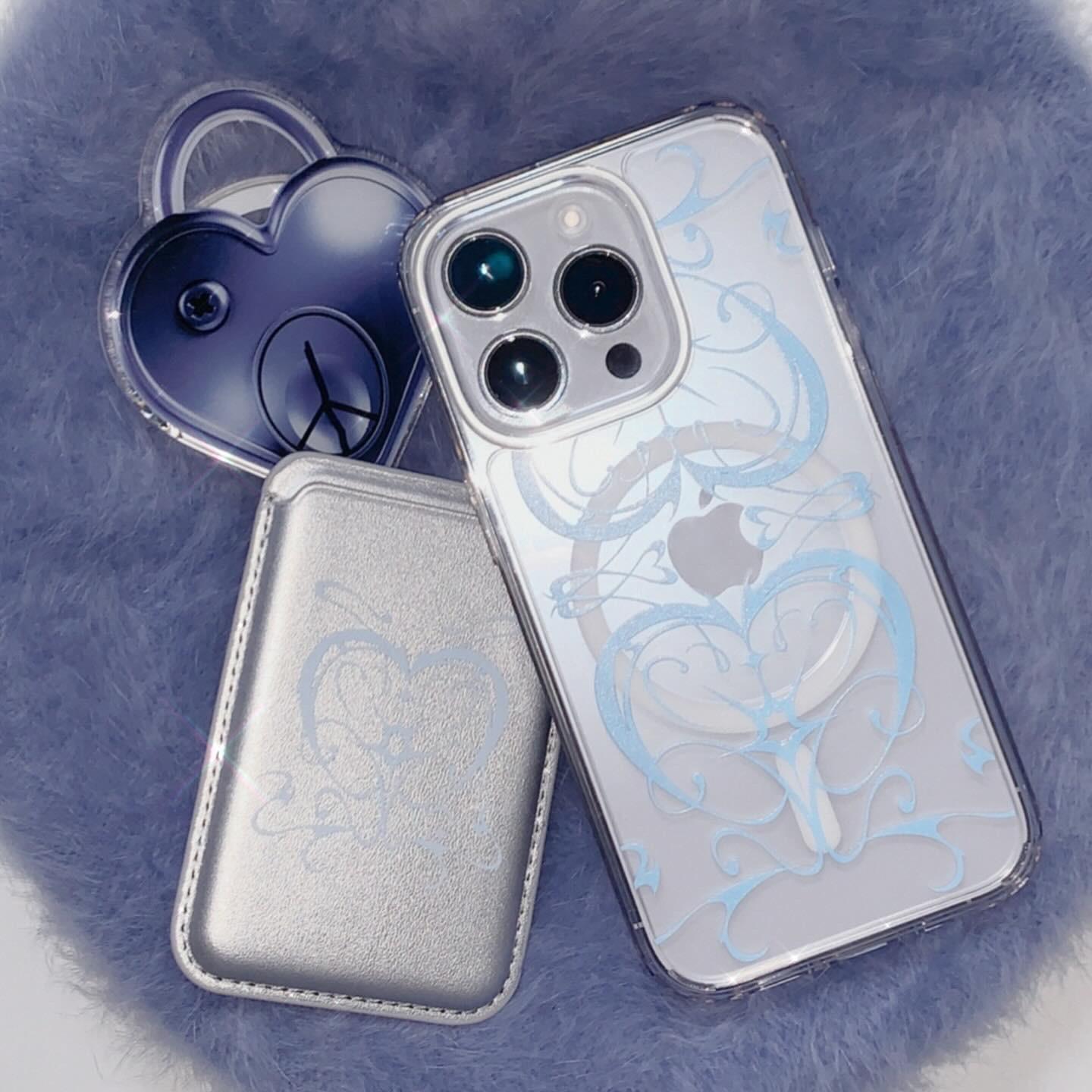 STRANGE LOVE MAGSAFE CARD WALLET #SILVER