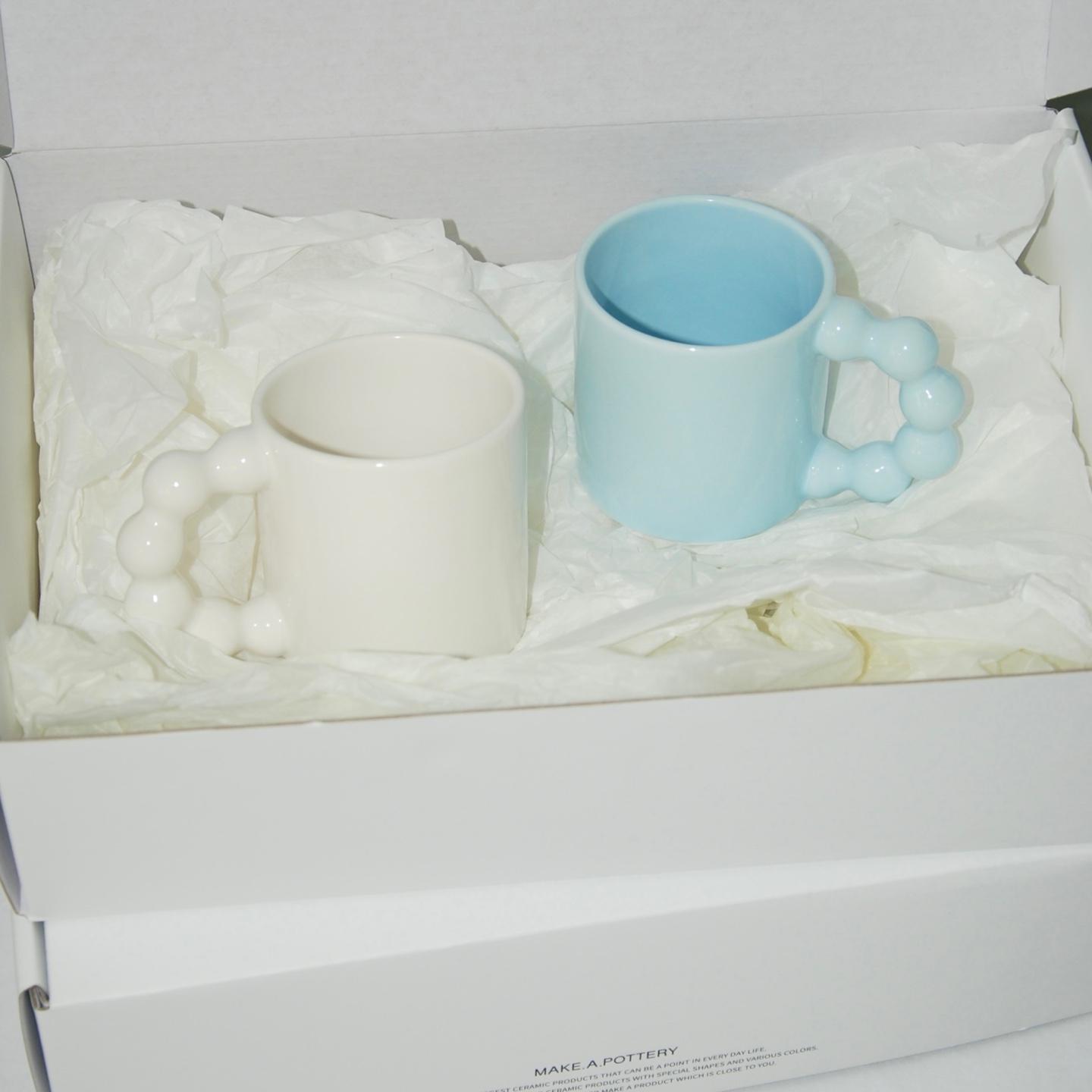 [선물포장] mini beads arch mug set (2p) -10 colors