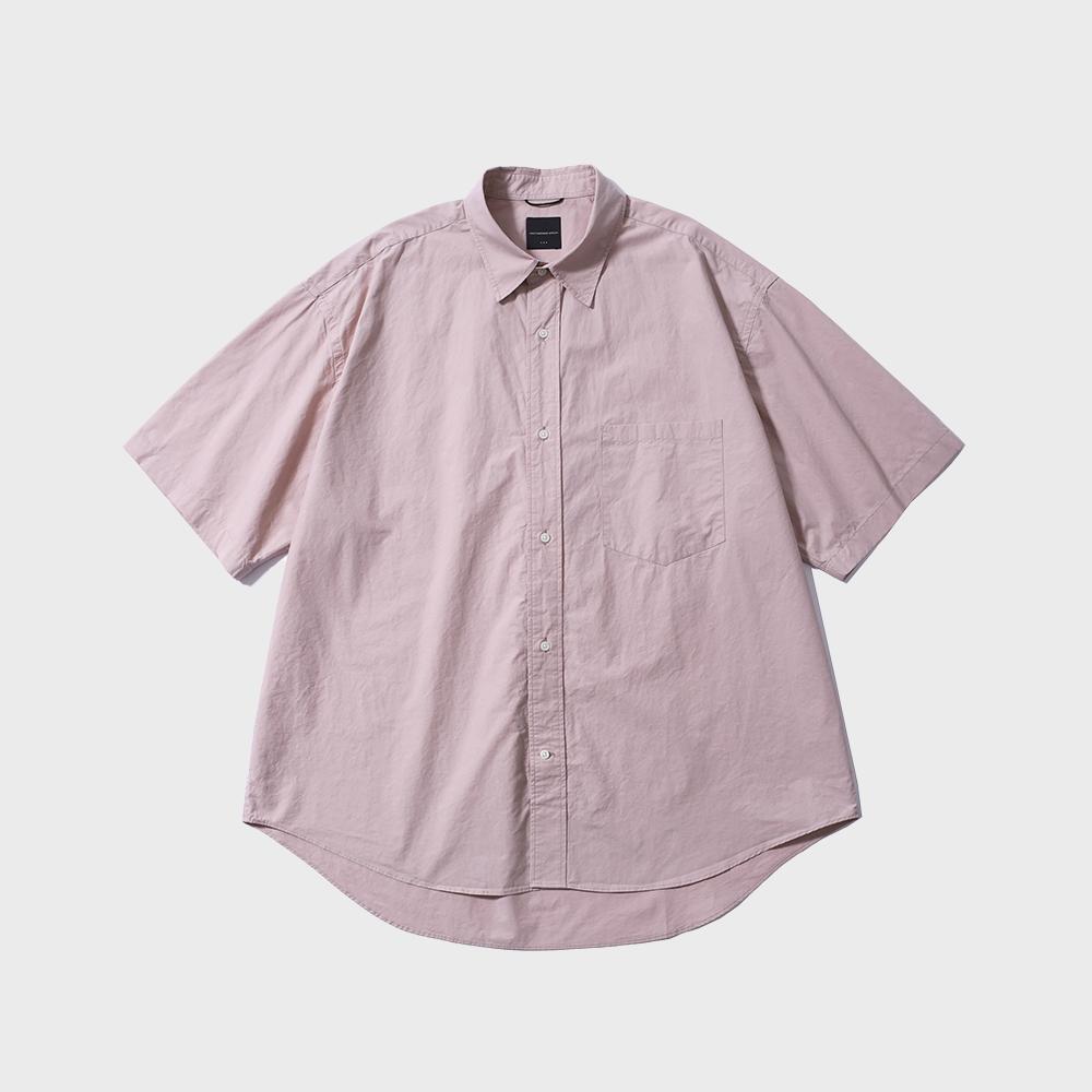 [SS24]UNIFORM HALF SHIRT / PALE PINK