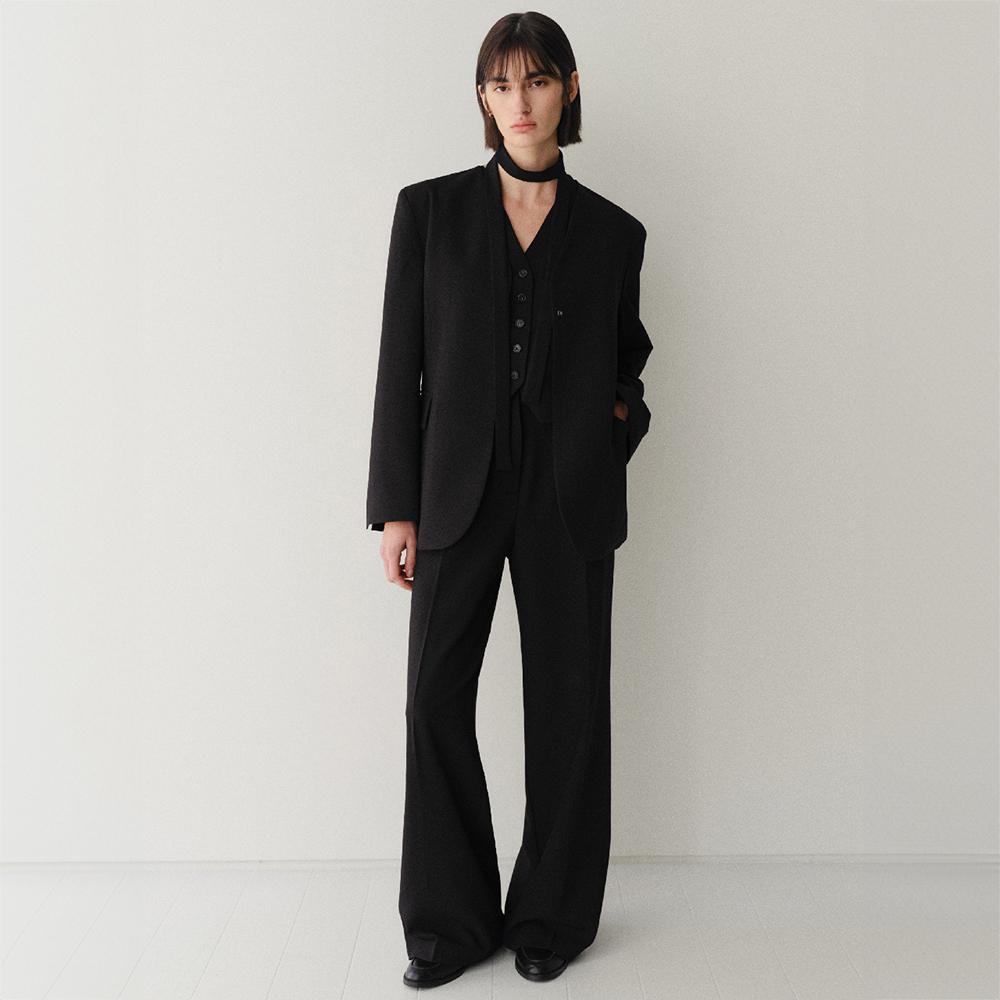 corn trousers_black