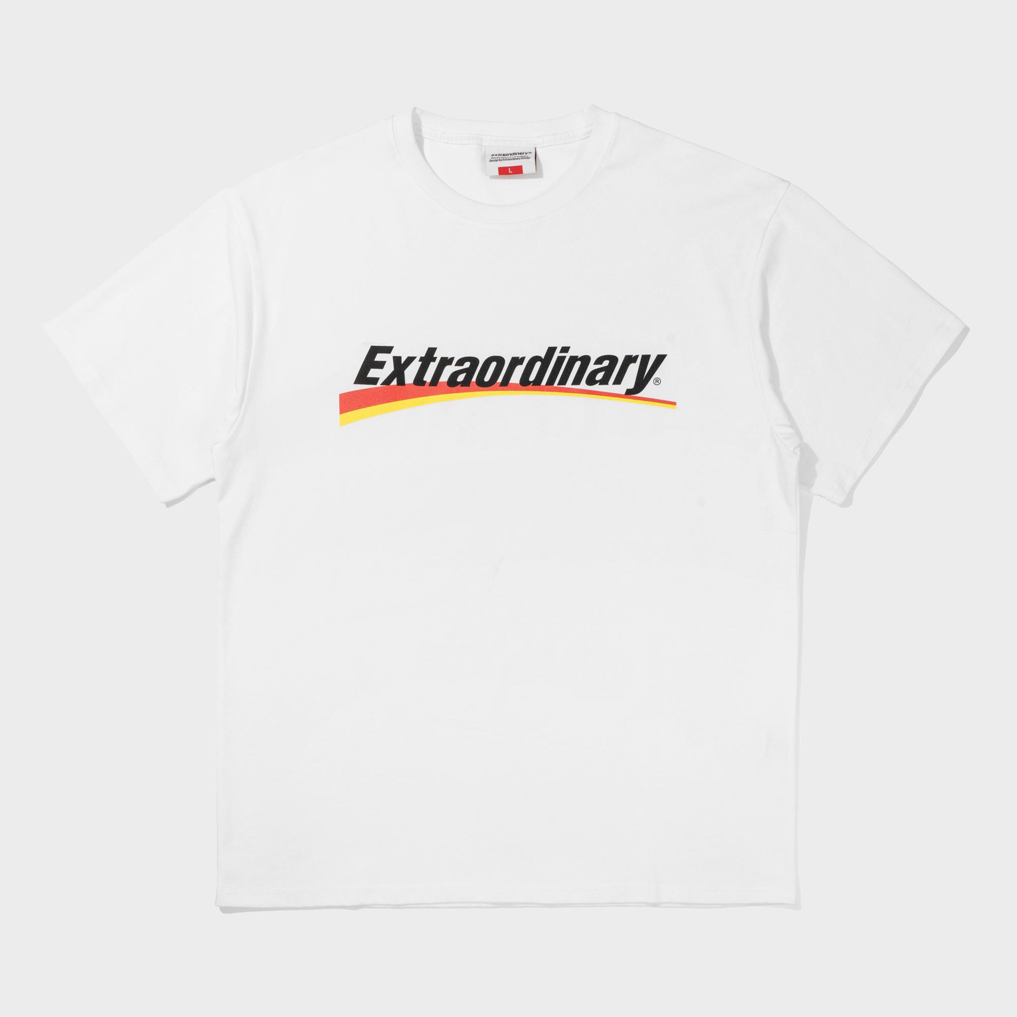 RACING LOGO TEE  WHITE