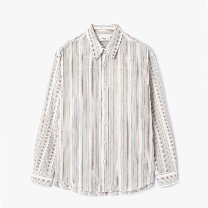 Santana Stripe Shirt (Ivory)