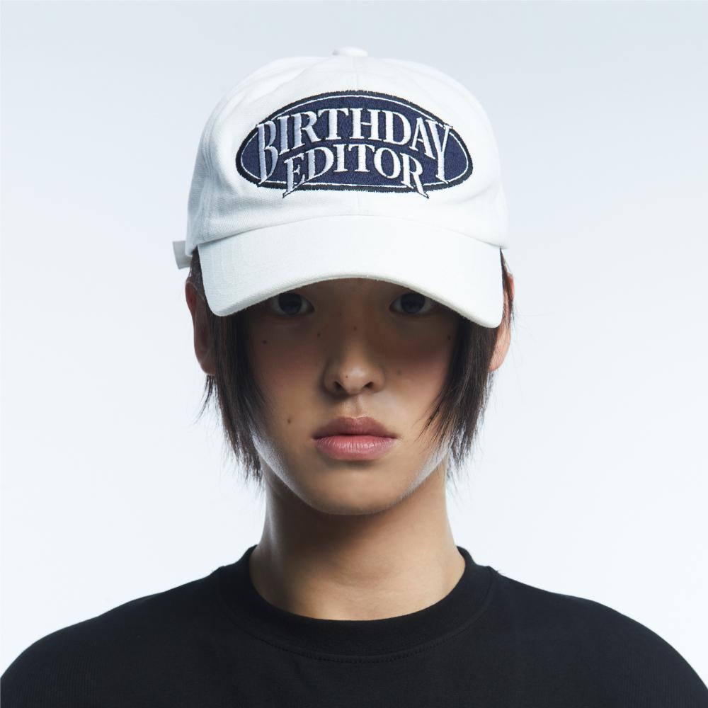 TOMS EDITOR CAMP CAP WHITE [톰스벌스데이 에디터 캠프캡 화이트]