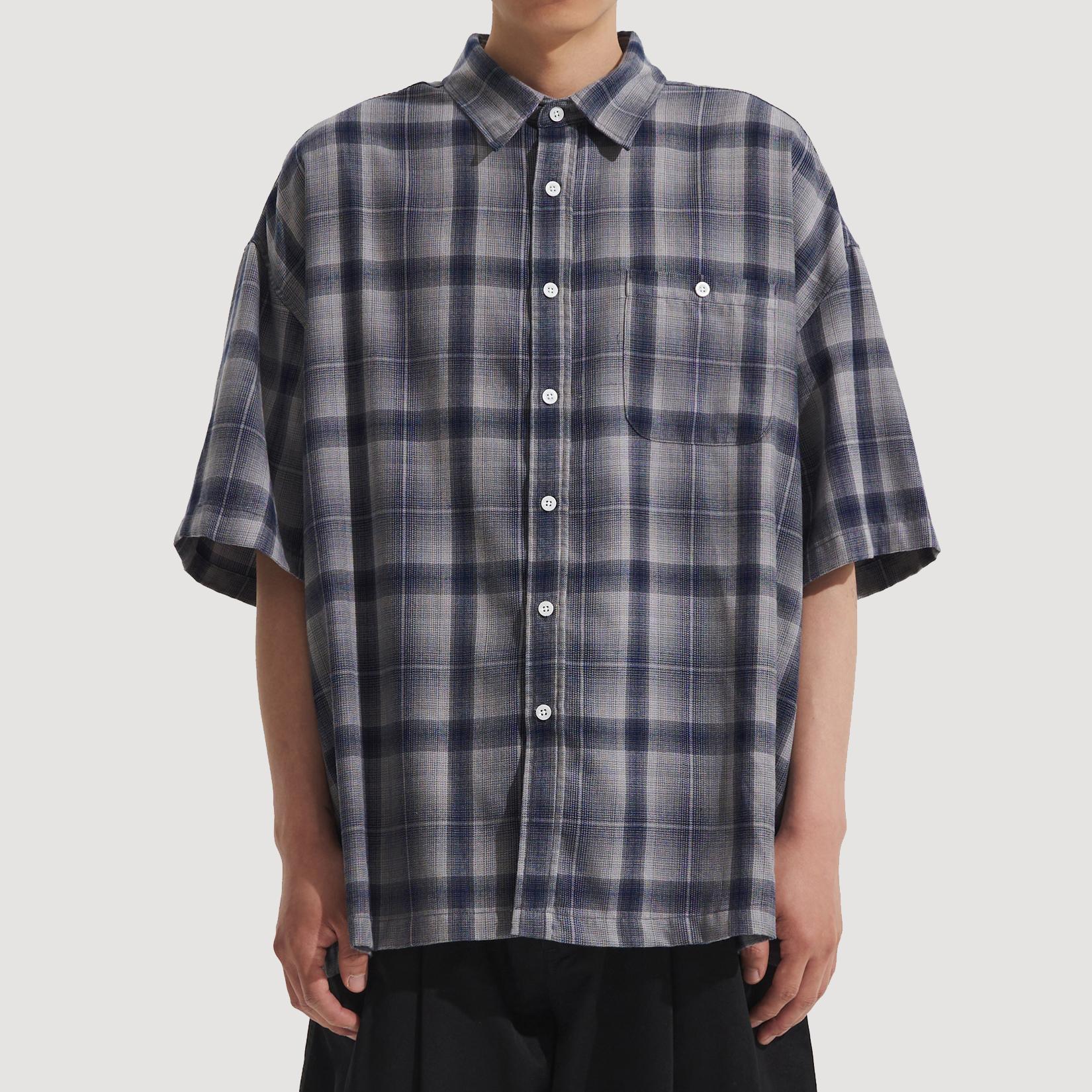 Flannel Box Check Shirts [2 Colors]