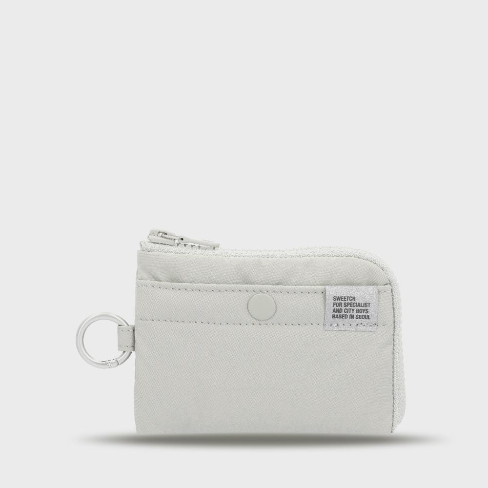 HALF ZIP WALLET 001 M Cream