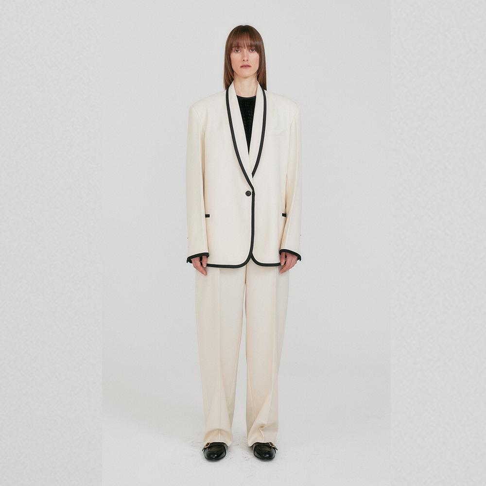 ZOVA Tapered Pants - Ivory