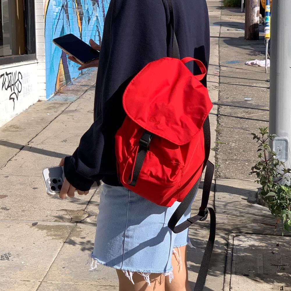 a popo backpack (red)