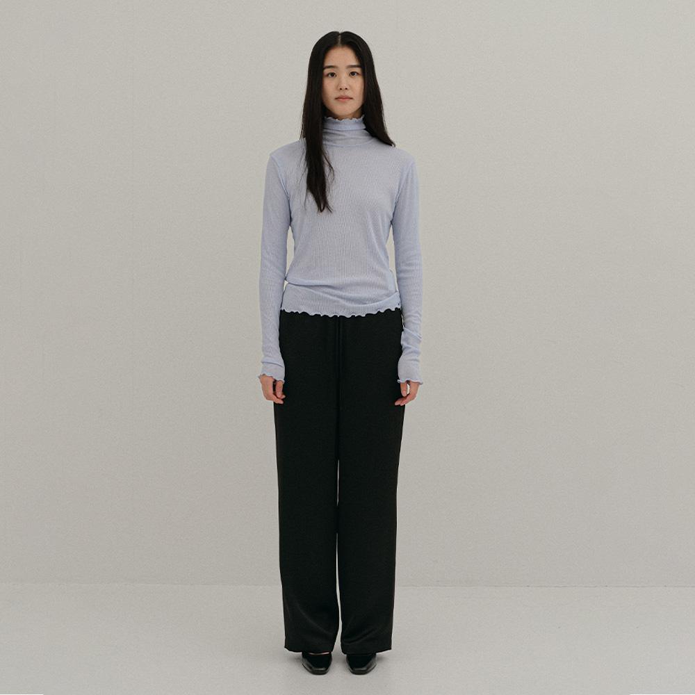 GLOSSY PANTS (BLACK)