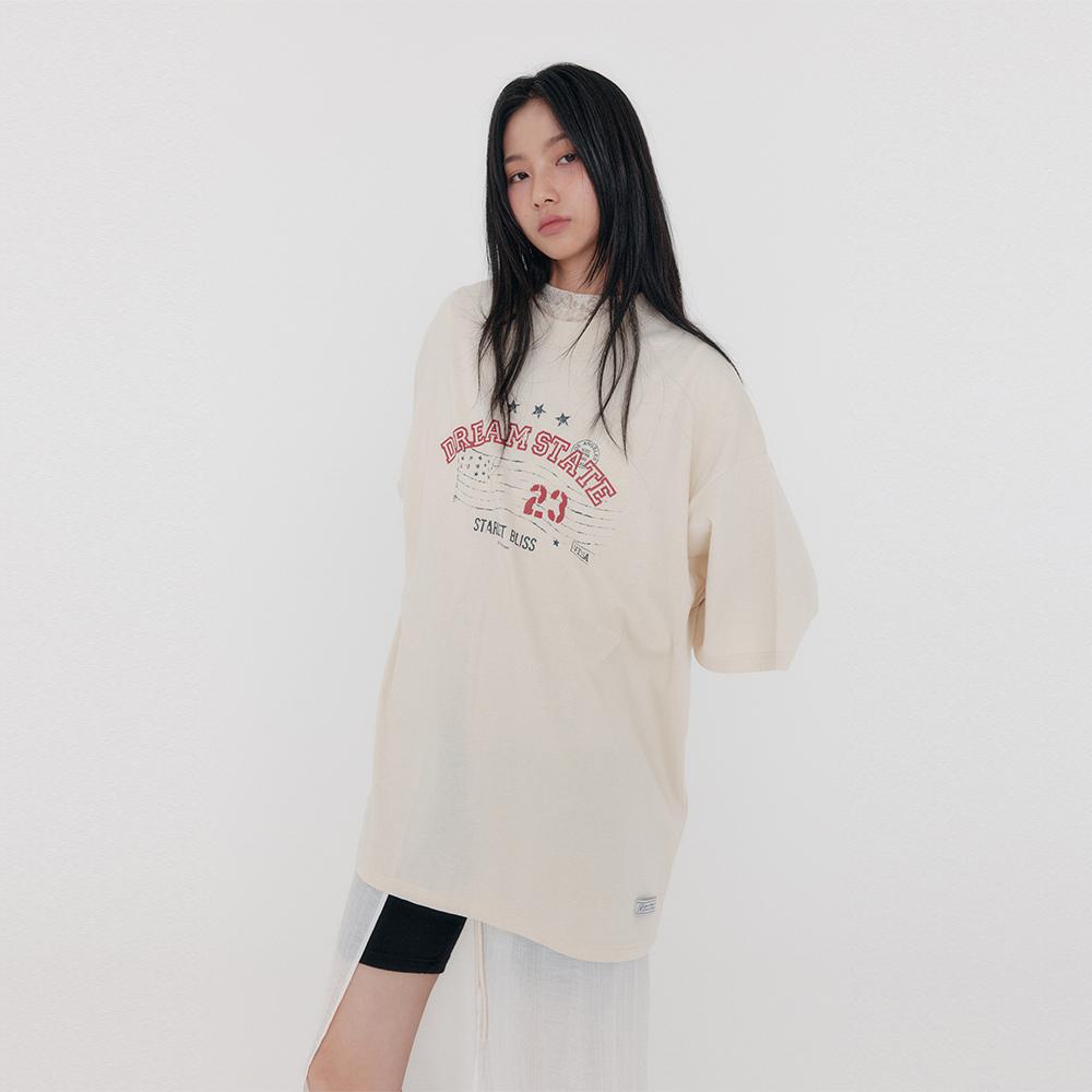 DREAM STATE T-Shirt ( Cream Beige )