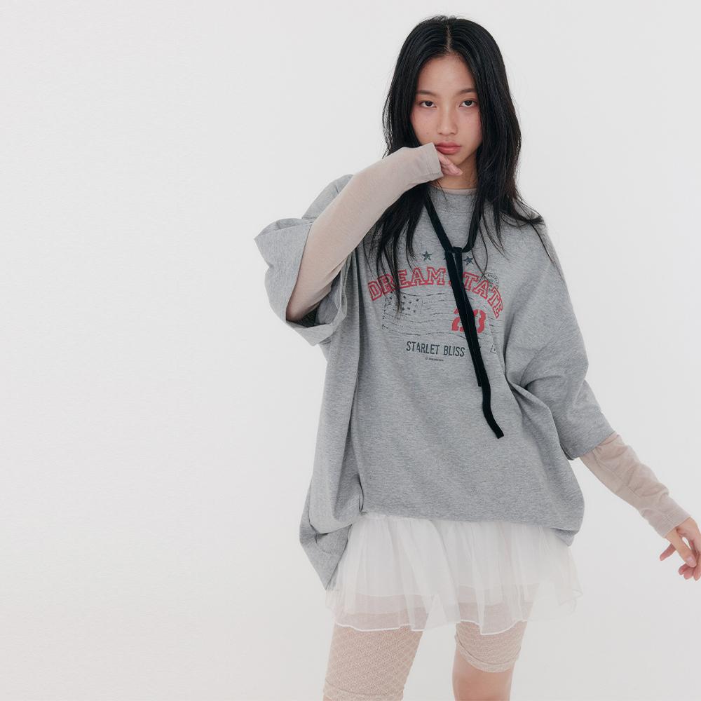 DREAM STATE T-Shirt ( Melange Grey )