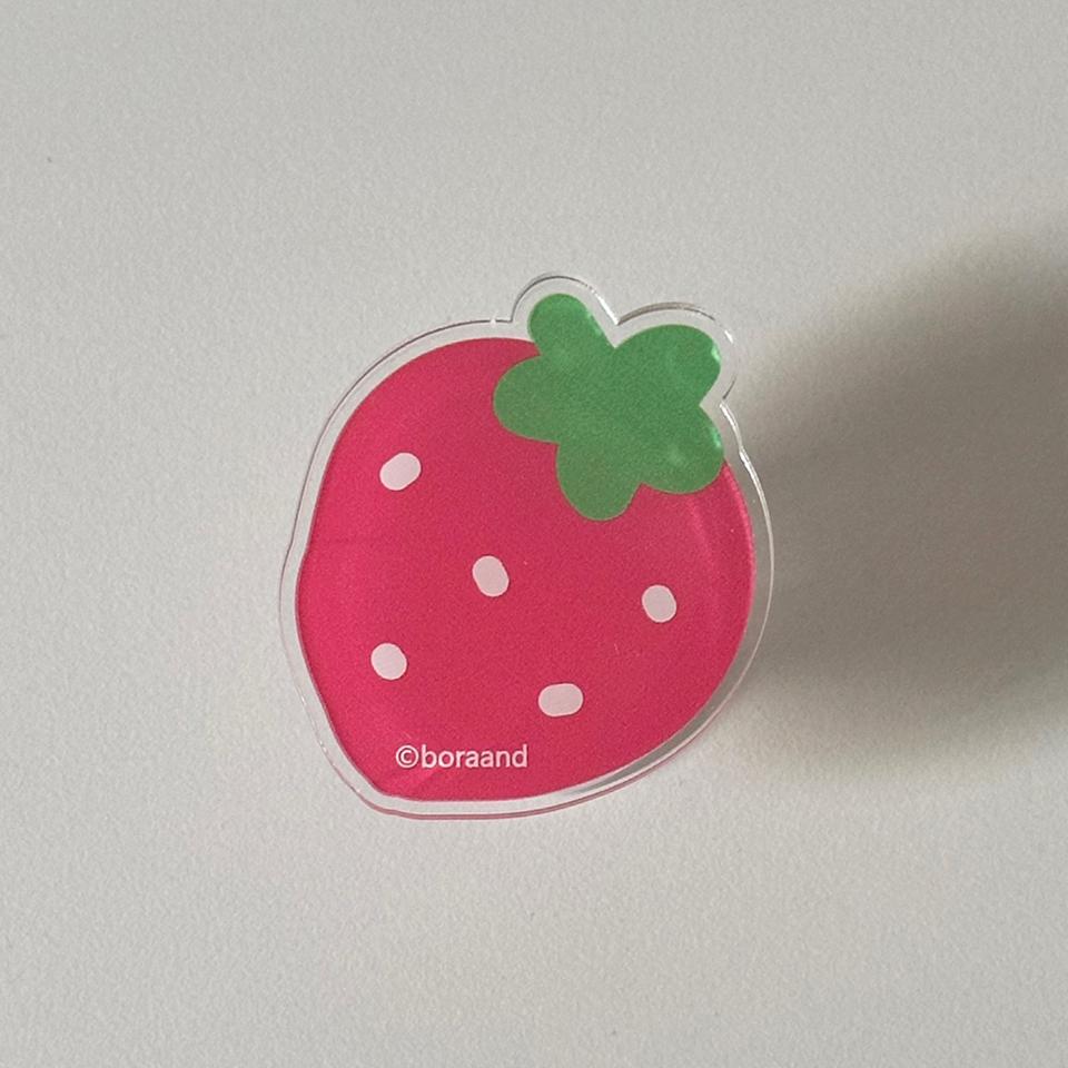 딸기 아크릴톡 스마트톡
