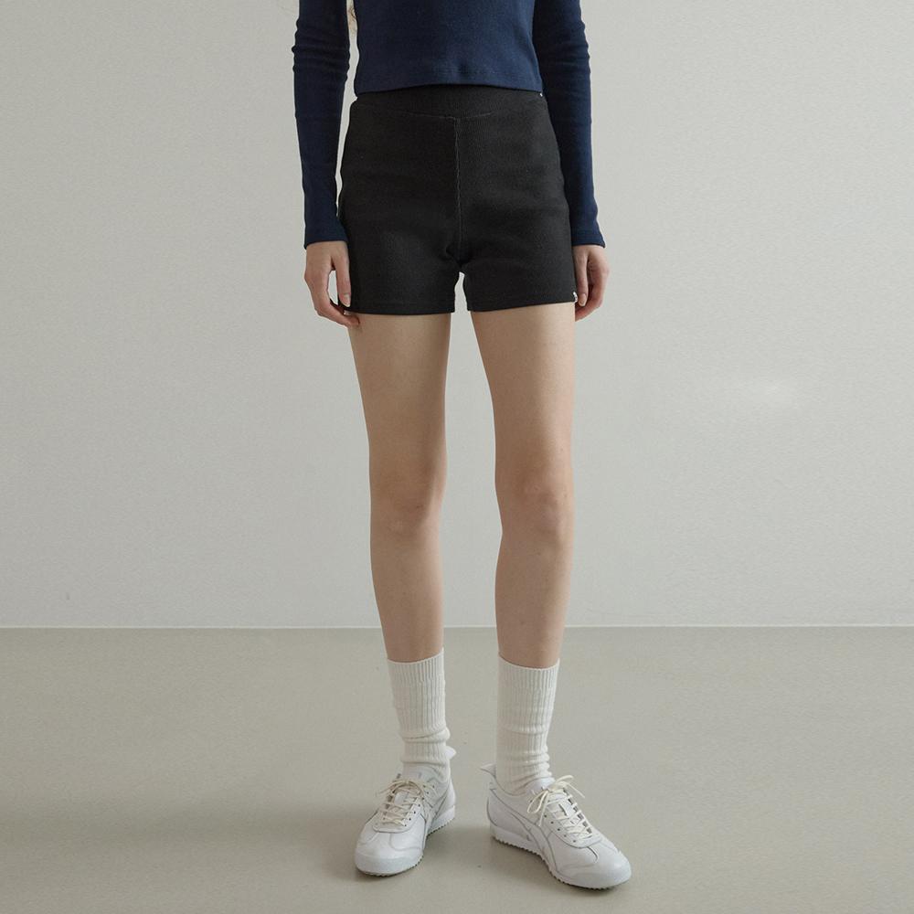 [24th] Essential rip biker shorts - 2Color