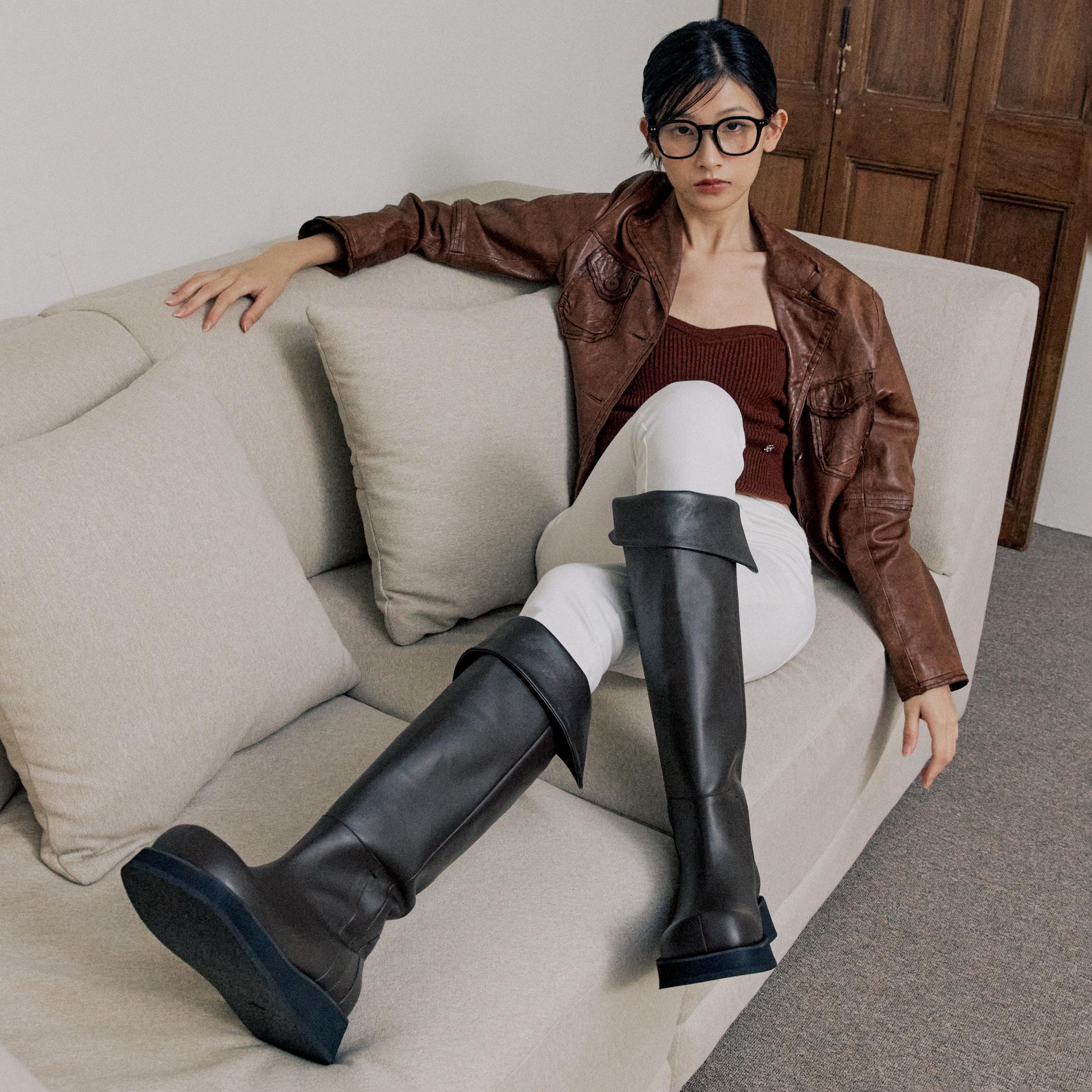 Folding Stitch Half-tabi Boots_2 Colors