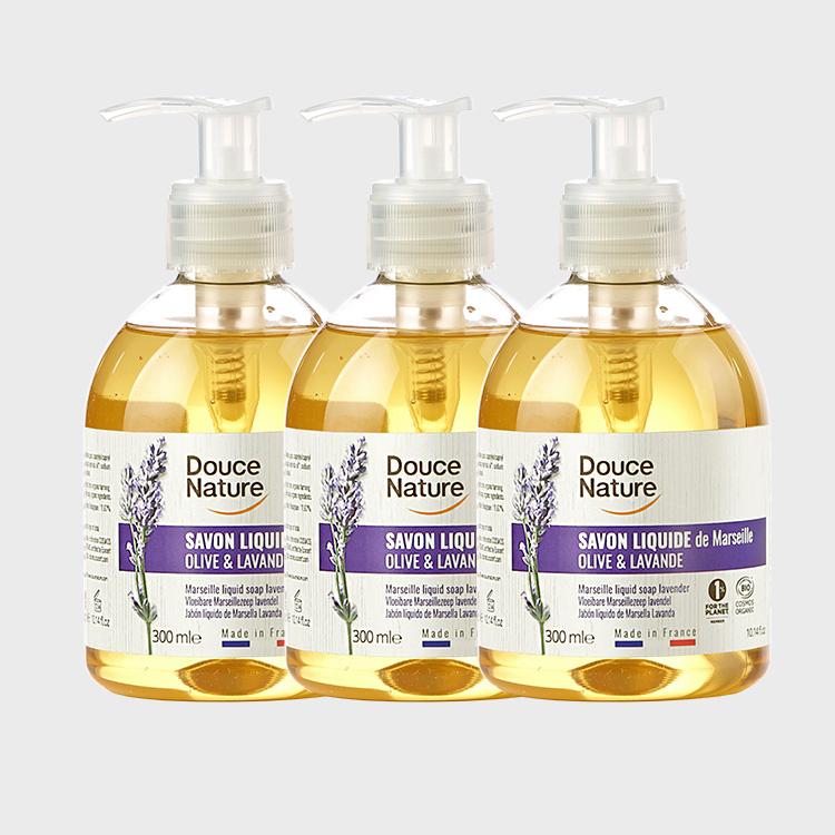 두스나뚜르 마르세유 핸드워시 라벤더 300ml x3개 보습 핸드워시