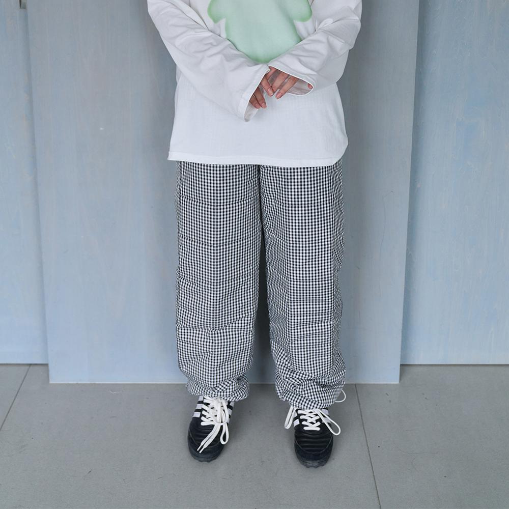 MOUNTAIN QUILTED PANTS COOKIE AND CREAM
