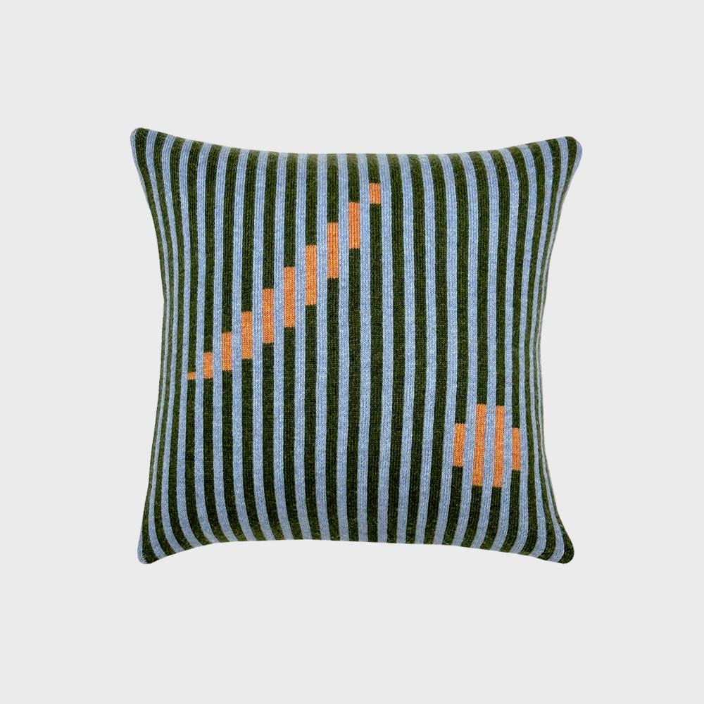 Sun&Moon - W Blue Cushion