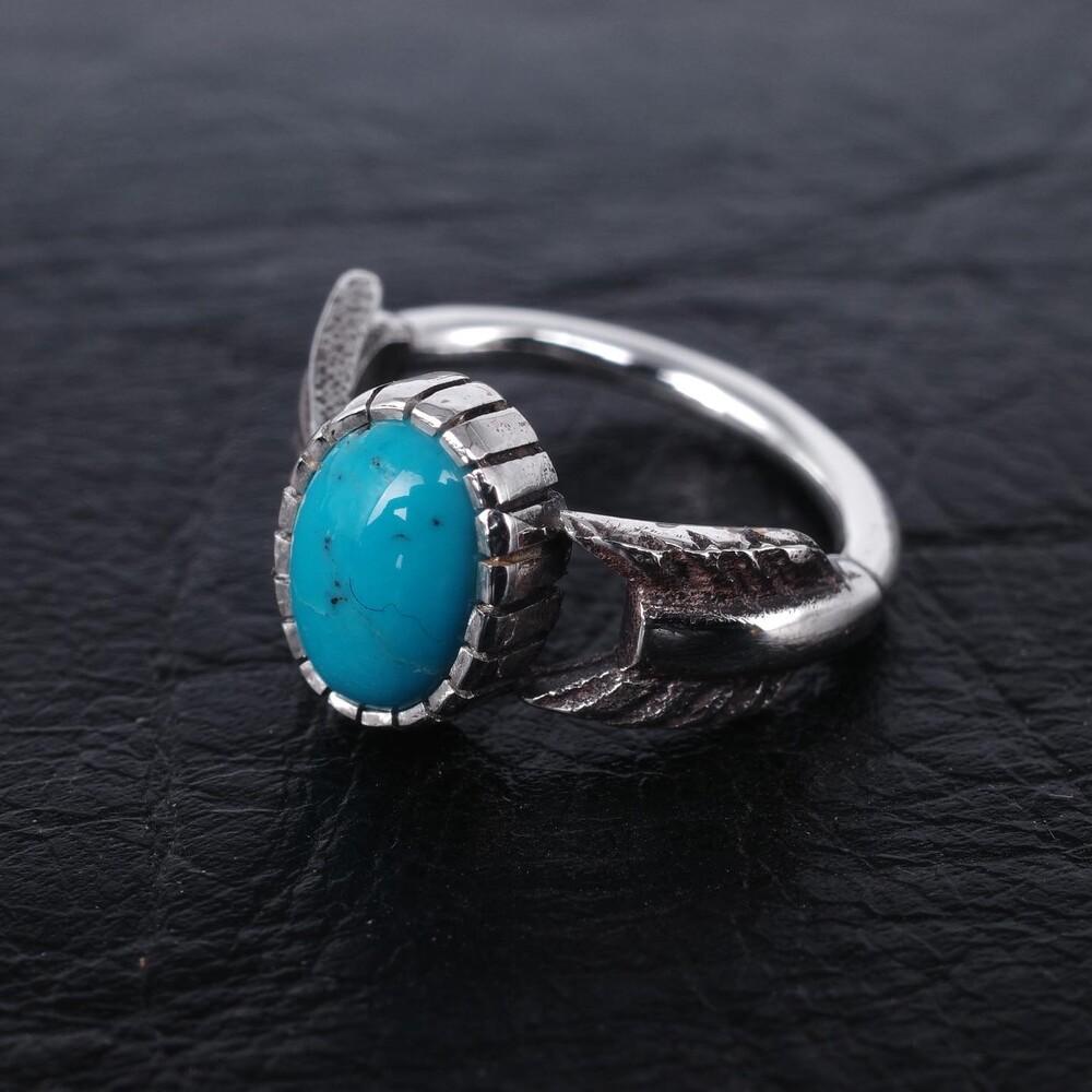 조실버 화살반지 Arrow ring (turquoise)