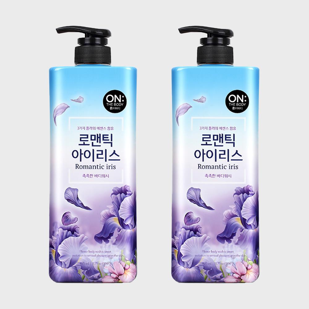 온더바디 플라워 아이리스 바디워시 900g X 2개