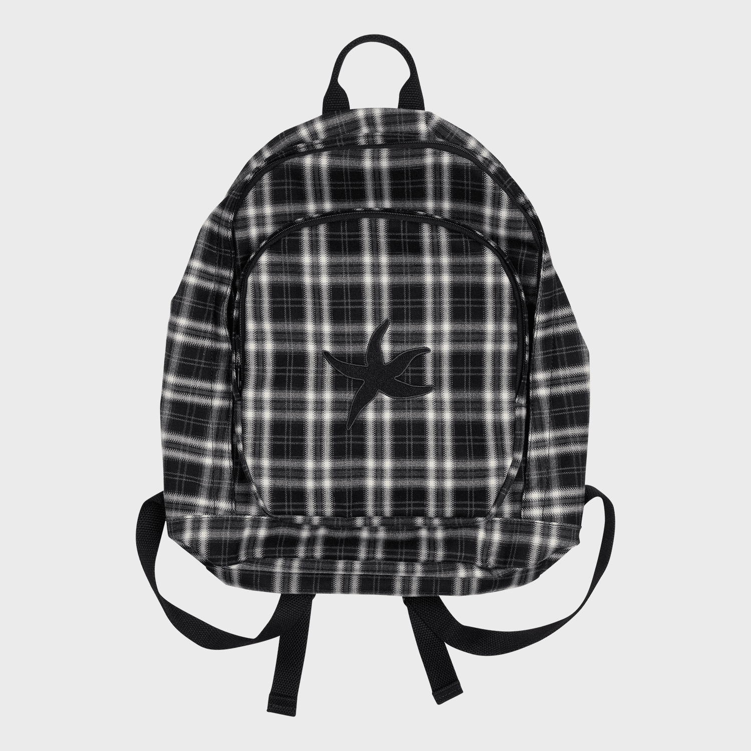 TCM starfish check backpack (black)