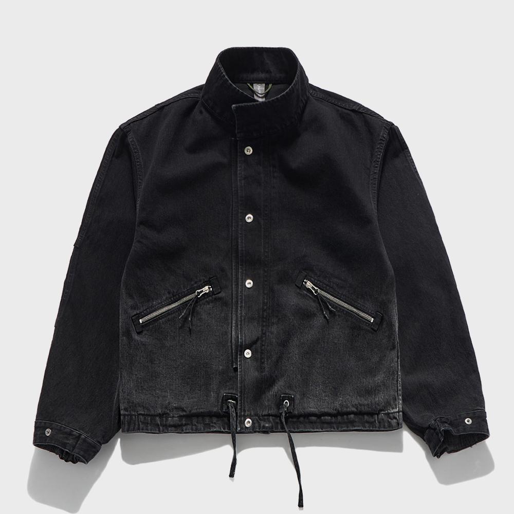 SHORT MODS BLOUSON / GRADATION BLACK