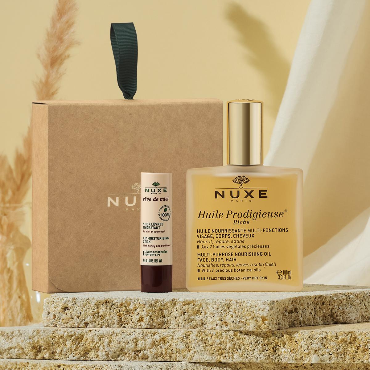 눅스 윌 프로디쥬스 멀티 리치 오일 100ml+레브드미엘 스틱레브르 4g(선물포장)