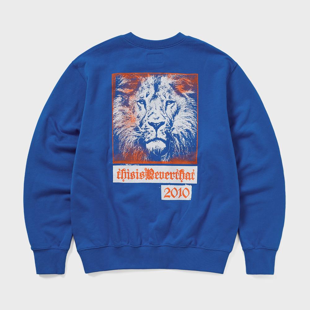 Lion 2010 Crewneck Blue