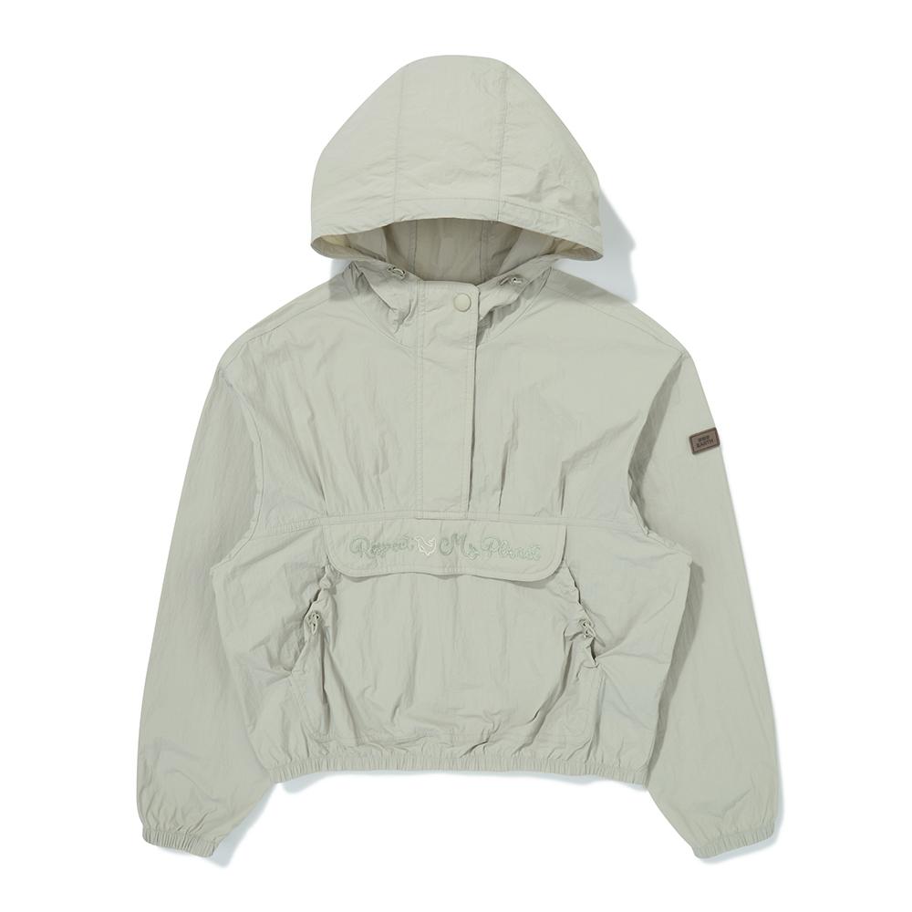 W 셔링 아노락_Light Olive