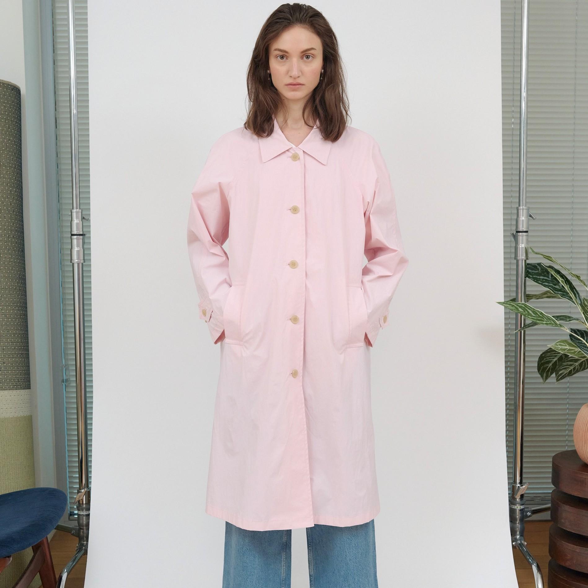 Moss Trench Coat [Pink]