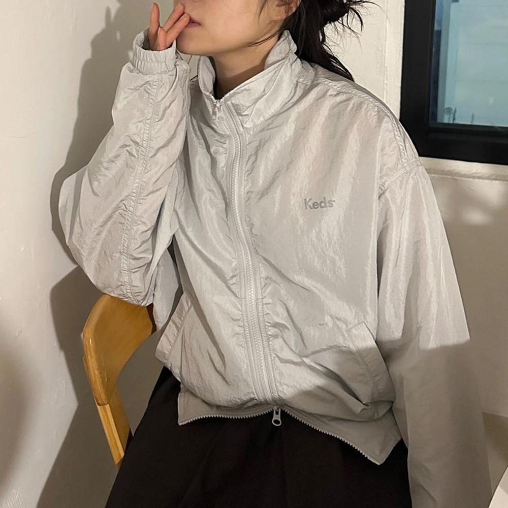 나일론 블루종 바람막이 점퍼_KD2JPG1101F_LGY
