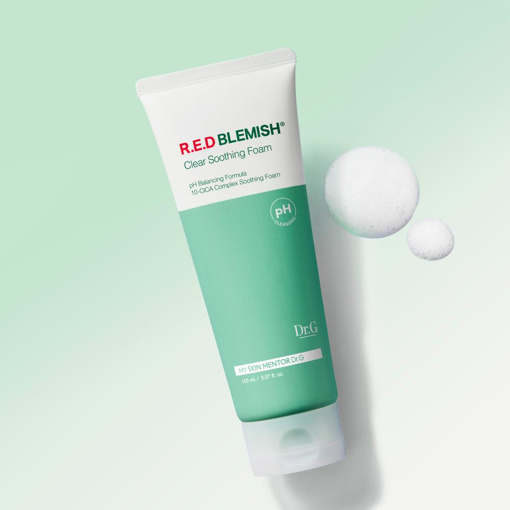 약산성 레드 블레미쉬 클리어 수딩 폼 150mL