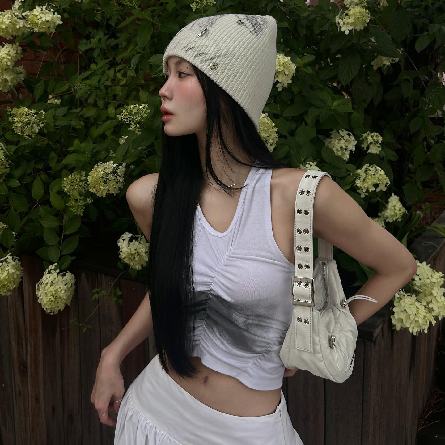 Vanish Halterneck Top (FL-124_White)