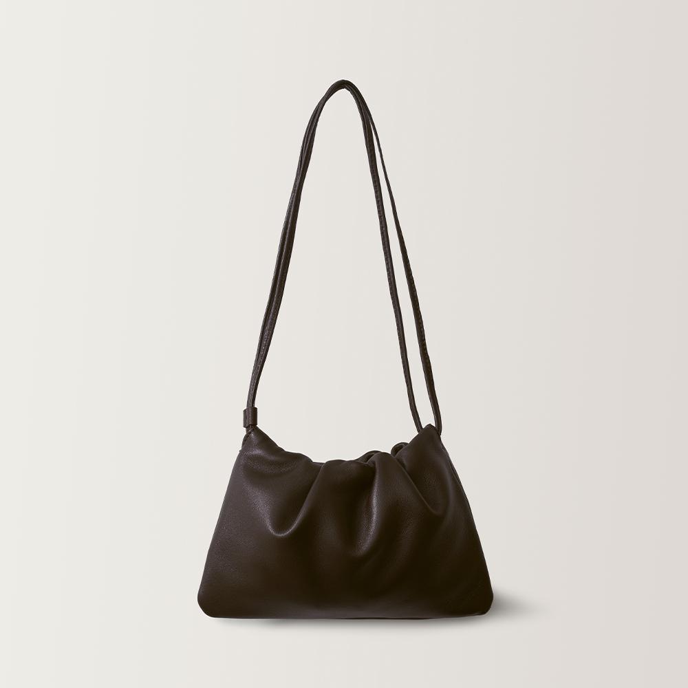 Nella strap mini bag (Dark brown)