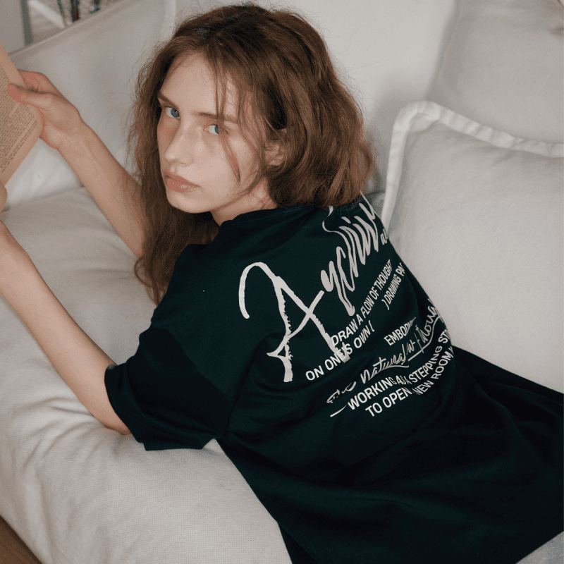 Aego archive Tshirt_black
