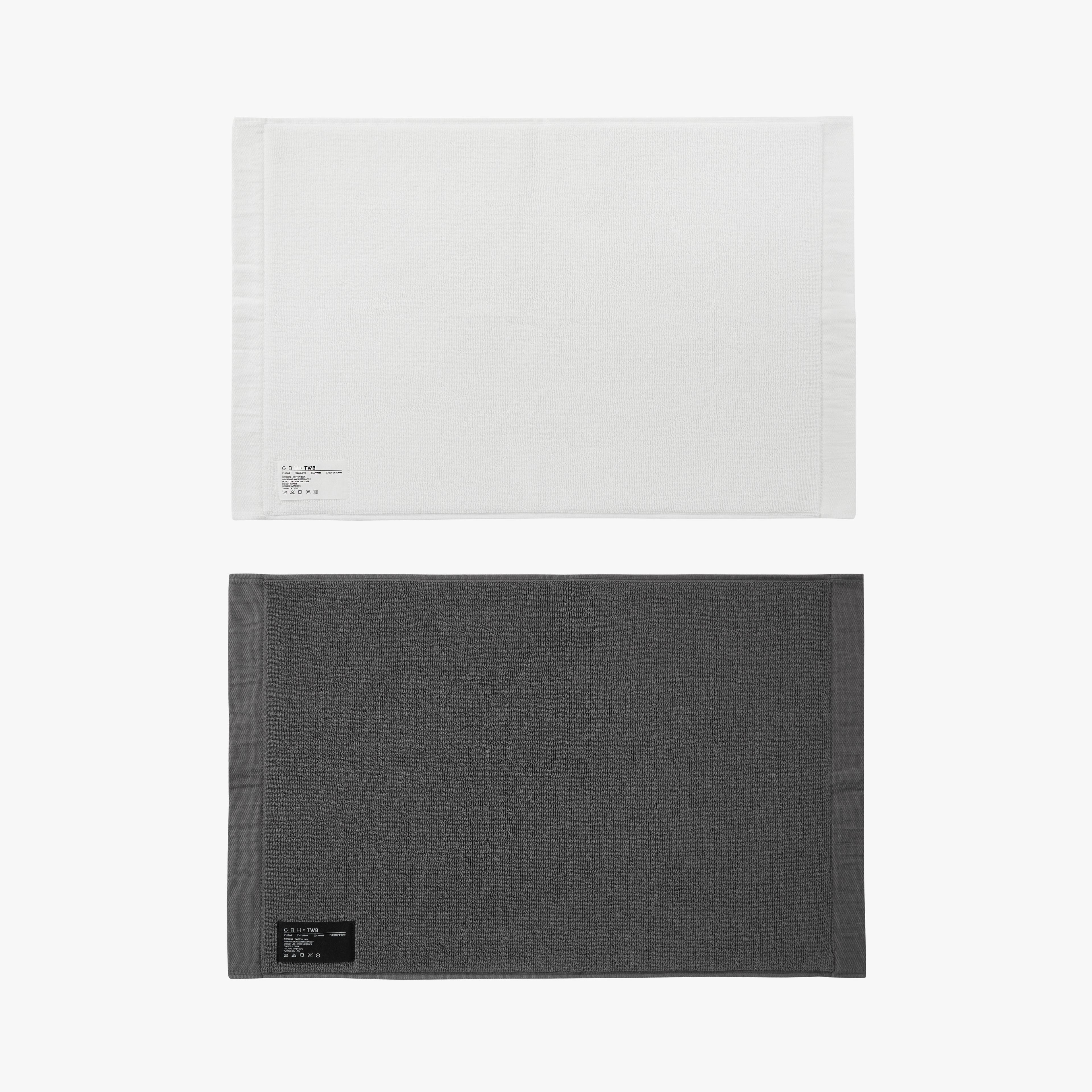 X TWB FOOT MAT (2 COLORS) 발매트 욕실매트