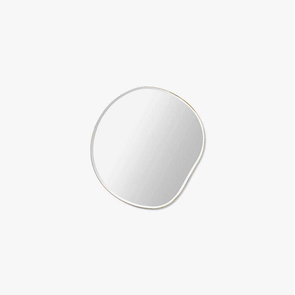 POND MIRROR SMALL 폰드 거울 스몰-BRASS