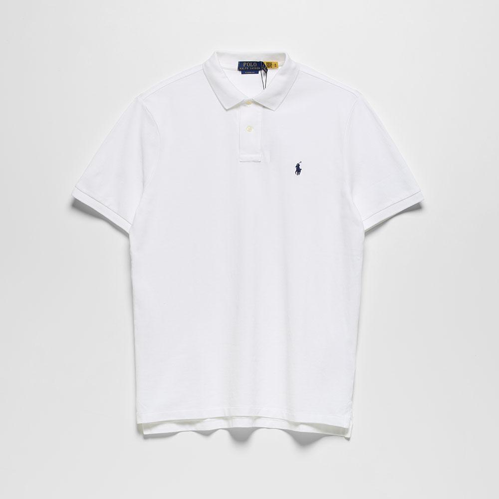 클래식핏 메시 폴로 셔츠 (WHITE)