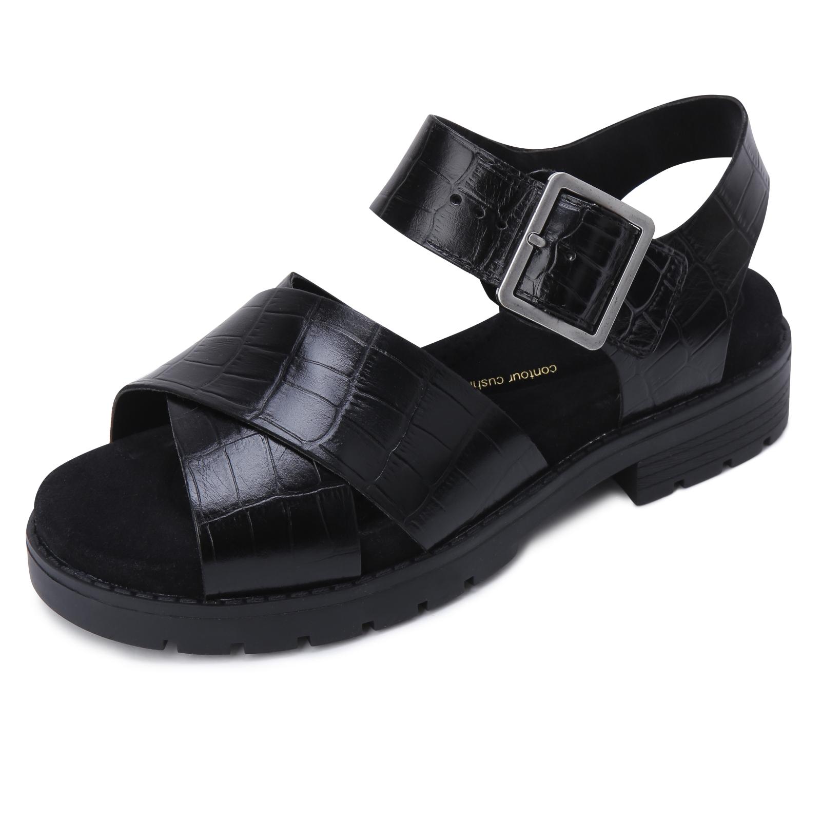 클락스 여성 버클 스트랩 캐주얼 샌들 CLASAC4236WF1