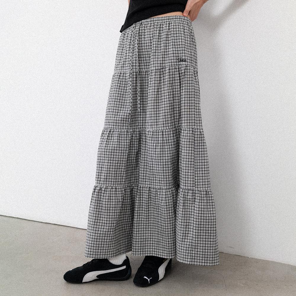 Here check skirt_black