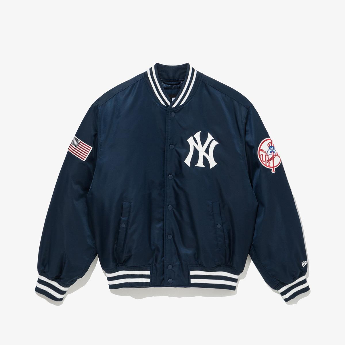 MLB 뉴욕 양키스 어센틱 스타디움 재킷 네이비
